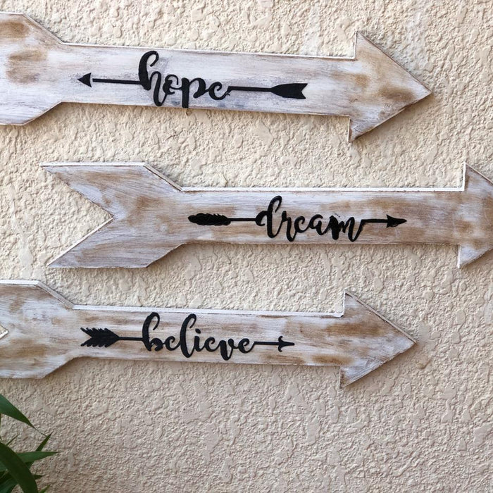 AC-05: Arrow Sentiments Home Decor